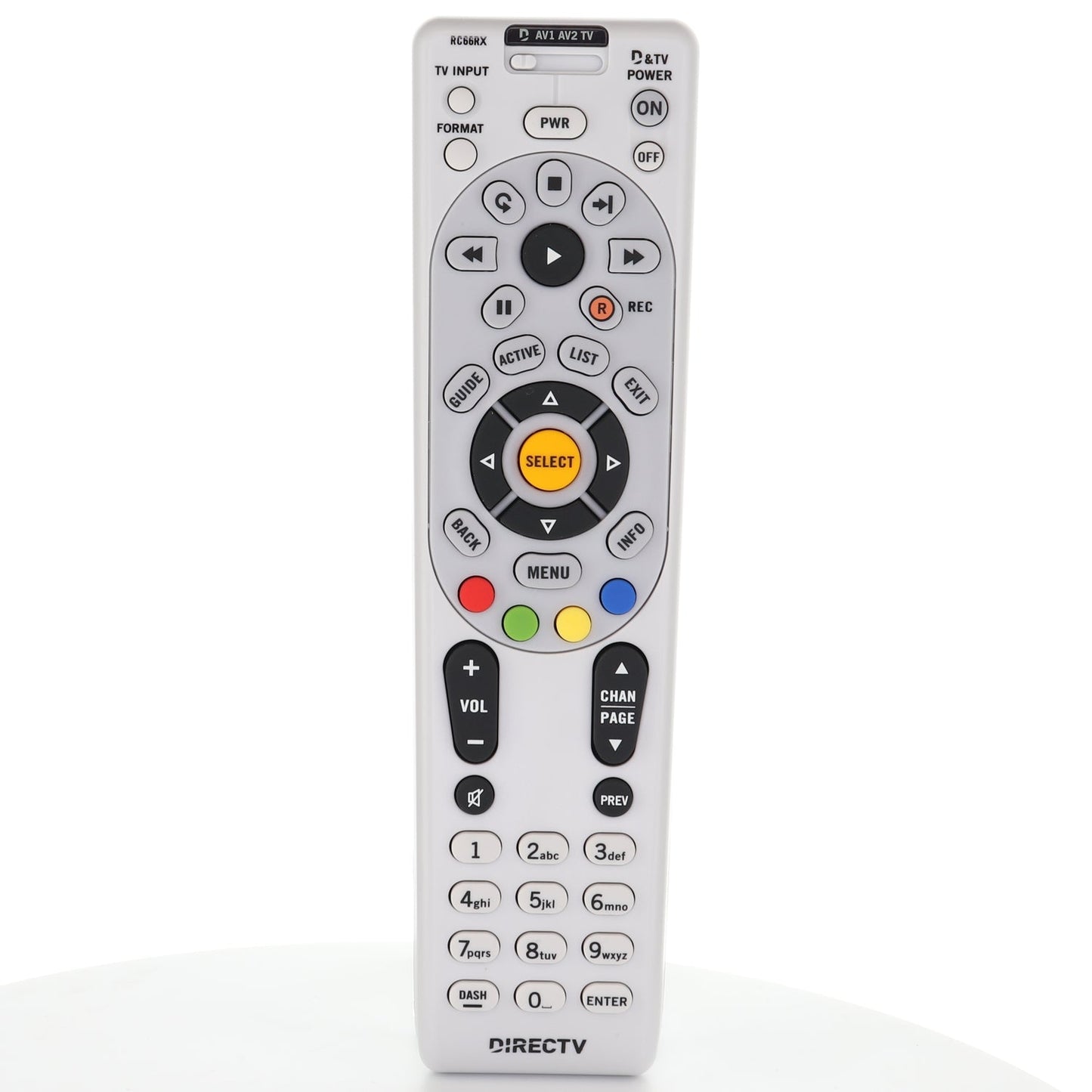 DirecTV RC66RX RF Satellite Box Remote Control | Replaces RC16, RC23, RC32, RC64, RC65, RC66 - RC66RX