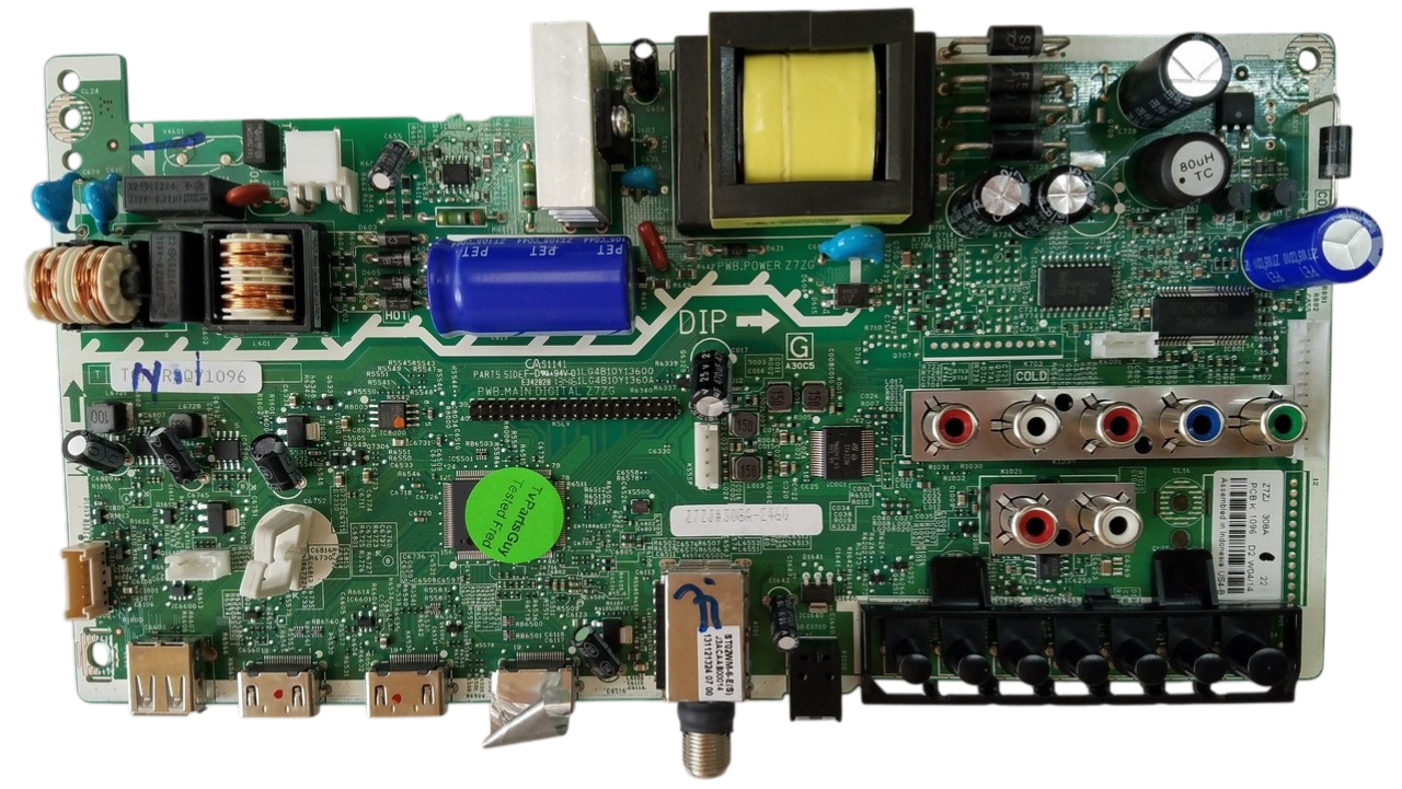 Sanyo Z7ZJ Main Board/Power Supply DP39E23