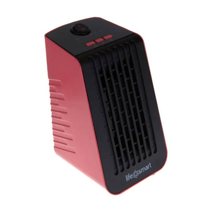 Life Smart Desktop Personal Heater & Fan - Assorted Colors