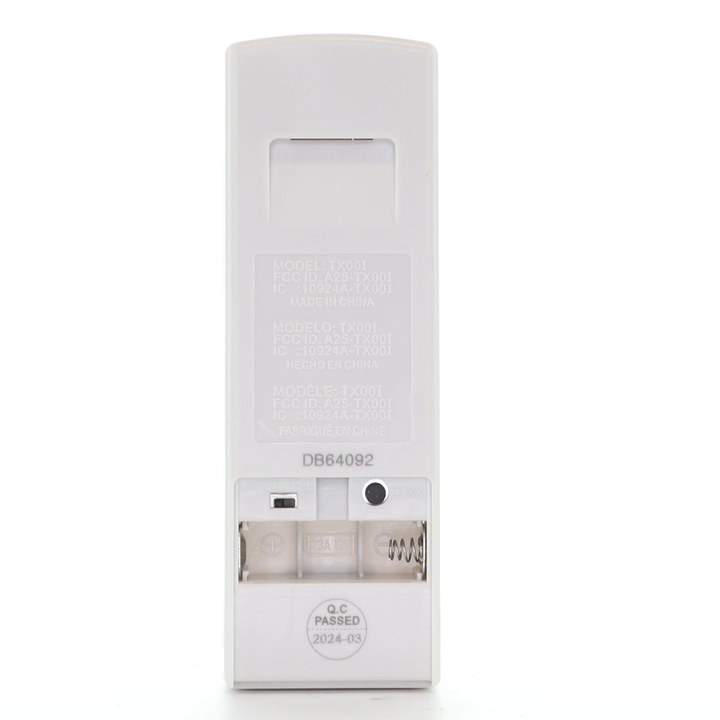 Harbor Breeze Remote Control and Receiver Kit for Oxford 52 Inch Ceiling Fan | 4L000015440, A25-TX00I, AM-3L