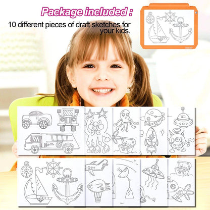 A4 Led Tracing Light Pad Box Memory Function Drawing Sketching Animation