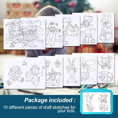 A4 Led Tracing Light Pad Box Memory Function Drawing Sketching Animation