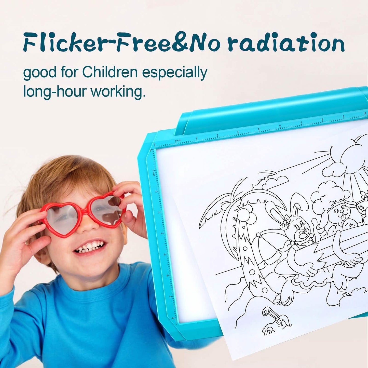 A4 Led Tracing Light Pad Box Memory Function Drawing Sketching Animation