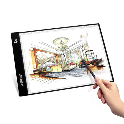 A4 Size LED Artcraft Tracing Light Pad Box Tattoo Animation Designing