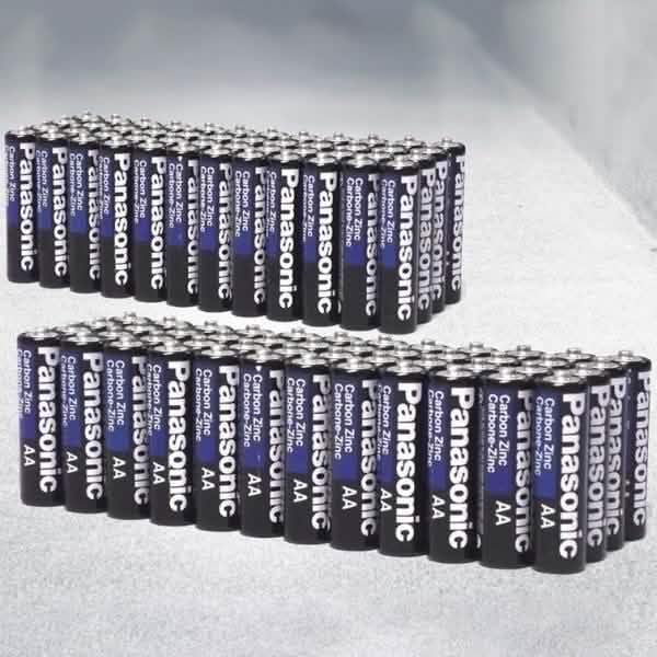 Panasonic AA or AAA Batteries - Assorted Pack Sizes