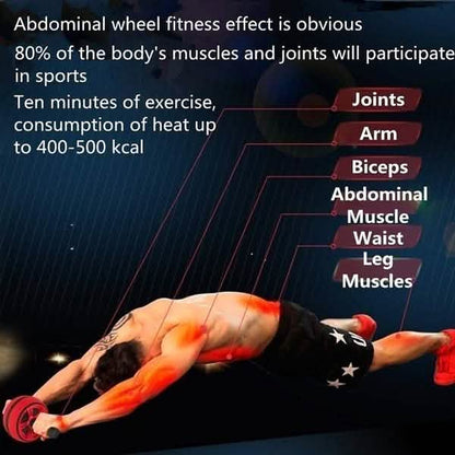 ABS Abdominal Roller Wheel Workout