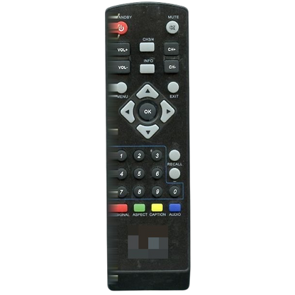 Access HD ACC001 Digital TV Tuner Converter Remote Control