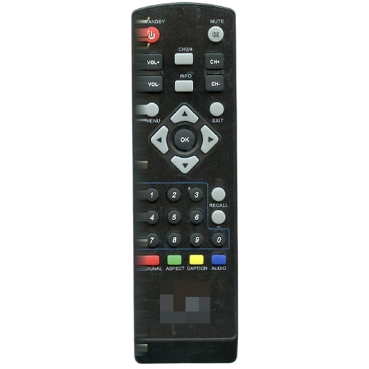 Access HD ACC001 Digital TV Tuner Converter Remote Control
