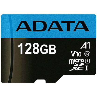 ADATA Memory Card 128GB Class 10 MicroSD with Adapter for Smartphones/Tablets (Refurbished)