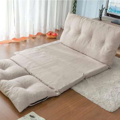 Adjustable Fabric Folding Chaise Lounge Sofa Floor Couch and Sofa