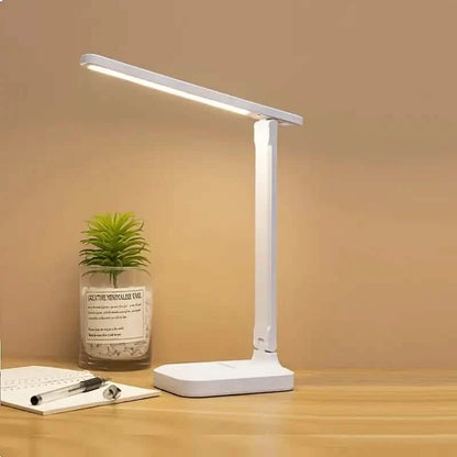 Adjustable LED Desk Lamp with Touch Control, Eye-Care Technology, USB Powered