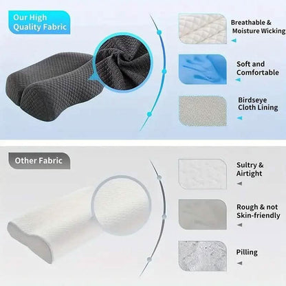 Adjustable Memory Foam Neck Pillow for Shoulder and Cervical Relax