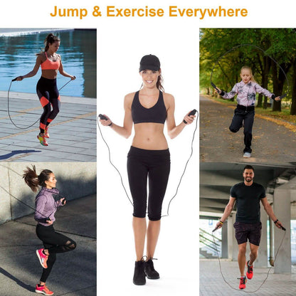 Adjustable Steel Wire Jumping Ropes