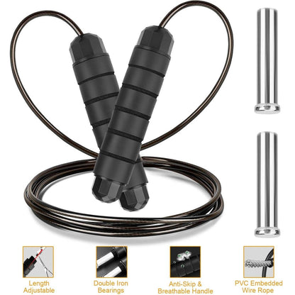 Adjustable Steel Wire Jumping Ropes