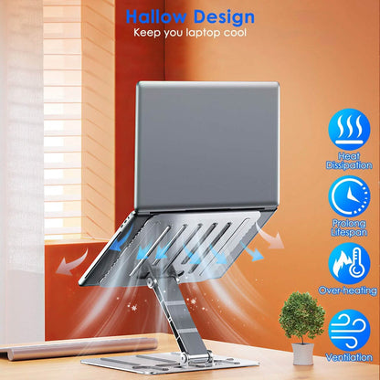 Adjustable Stepless Angle Laptop Stand Riser
