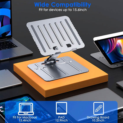 Adjustable Stepless Angle Laptop Stand Riser