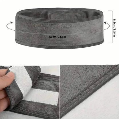 Adjustable Women's Headband - Soft, Non-Slip, Ideal for Makeup, Face Washing, Yoga, and Running