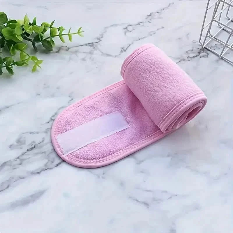 Adjustable Women's Headband - Soft, Non-Slip, Ideal for Makeup, Face Washing, Yoga, and Running