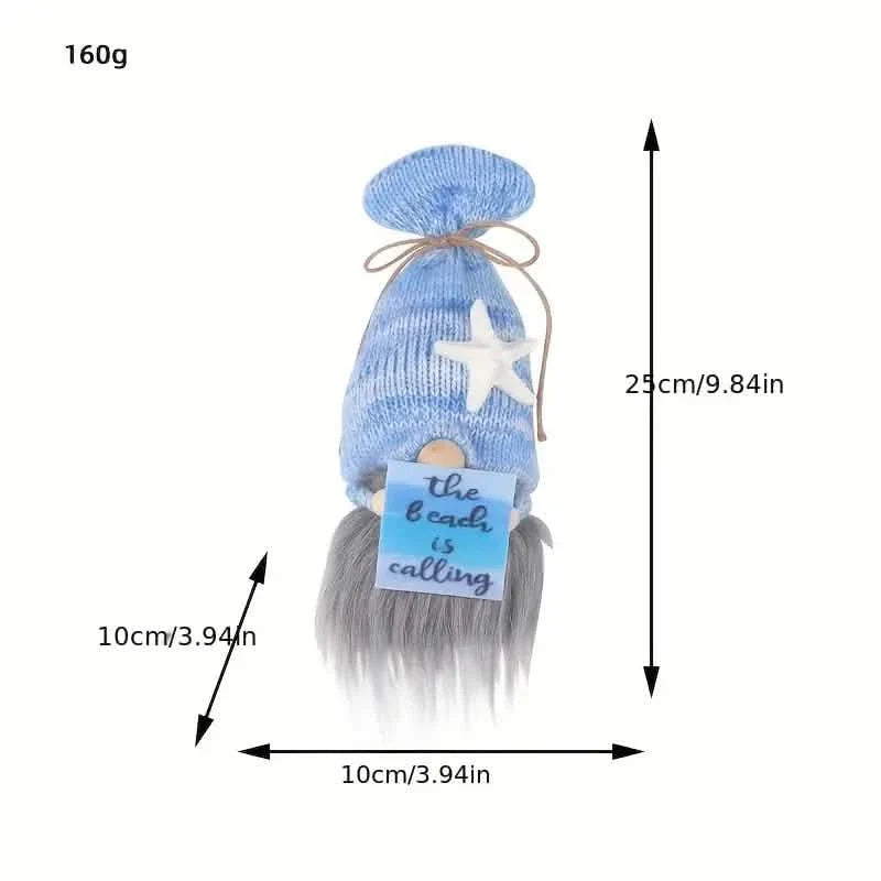 Adorable Ocean Gnome Plush Doll
