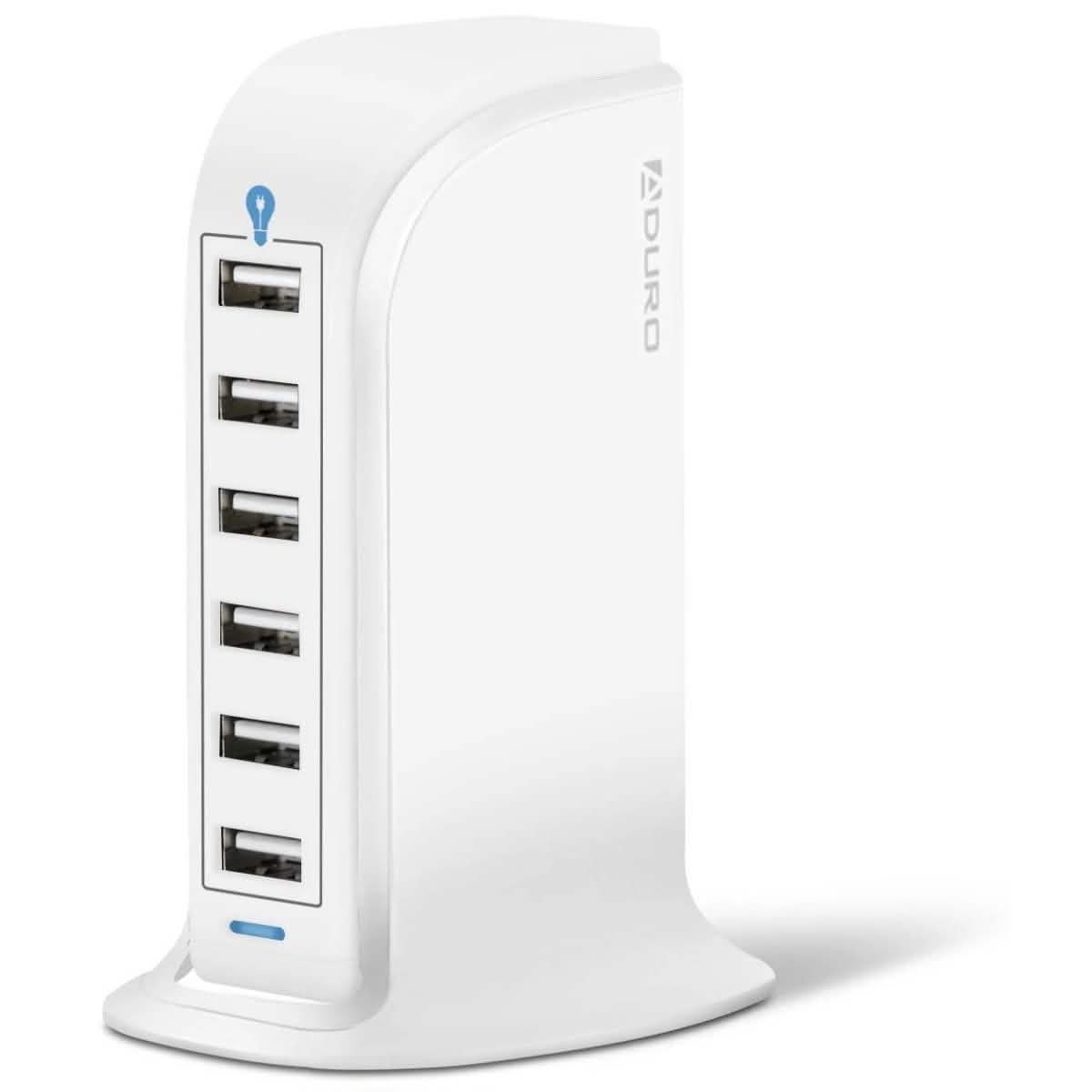 Aduro Powerup 6 Port USB Home Charging Station