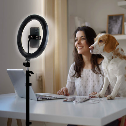 Aduro U-Stream Home Streaming Studio with 10" Ring Light and Tripod