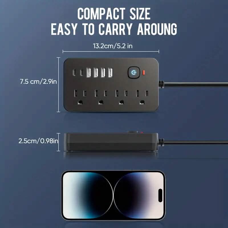 Advanced 10-in-1 Multi-Plug Power Strip