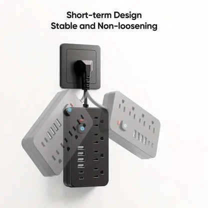 Advanced 10-in-1 Multi-Plug Power Strip
