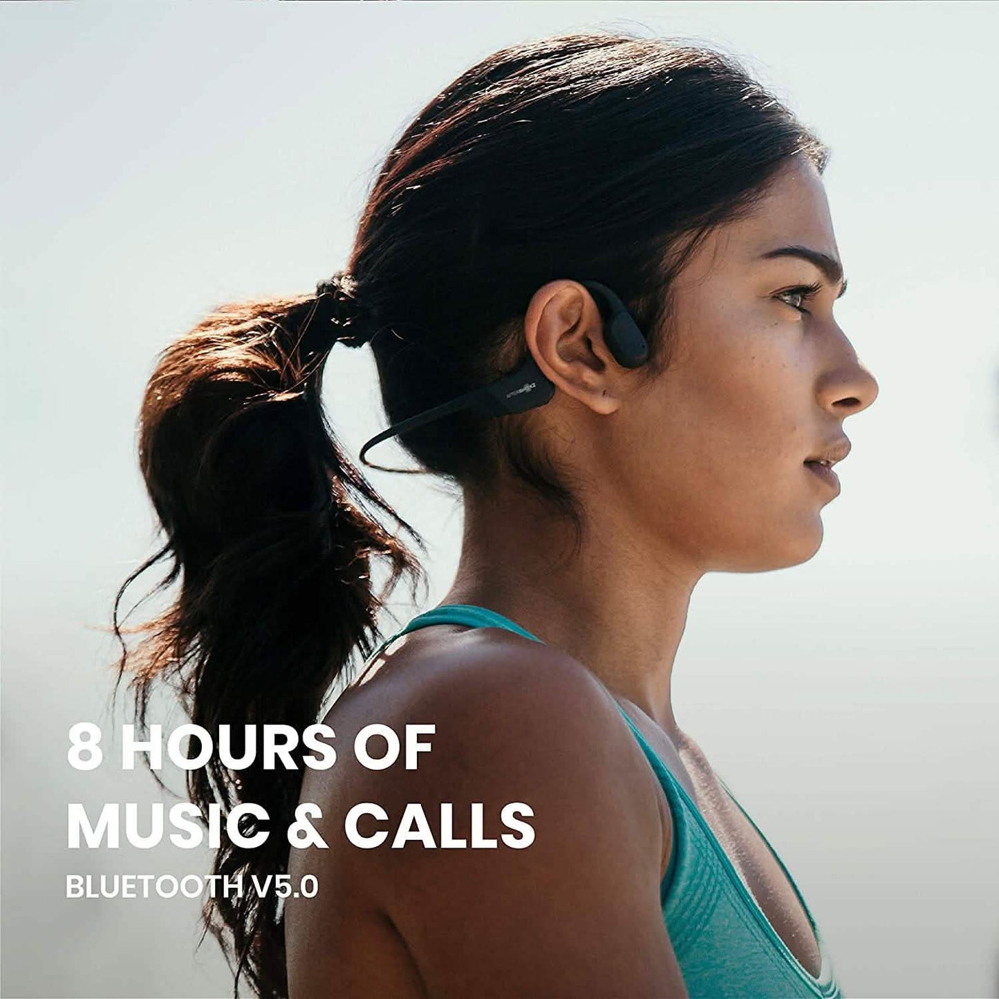 AfterShokz Aeropex - Open-Ear Bluetooth Bone Conduction Sport Headphones