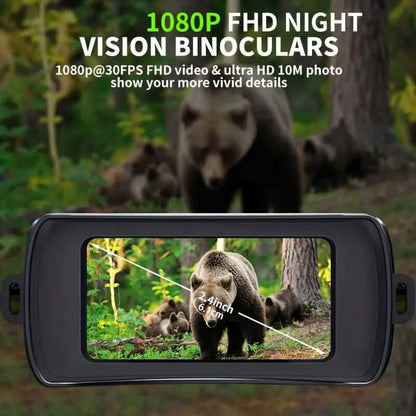 Afterwave HD 1080p Night Vision Device with 5x Digital Zoom Night Vision Goggles