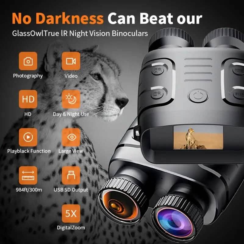 Afterwave HD 1080p Night Vision Device with 5x Digital Zoom Night Vision Goggles
