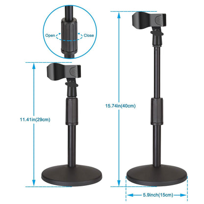 AGPtEK Desk Microphone Stand with Mic