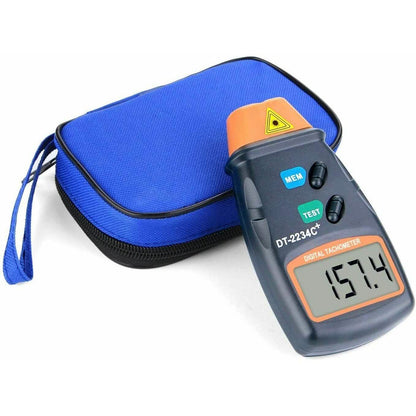 AGPtek Professional Digital Laser Photo Tachometer Non Contact RPM Tach Auto