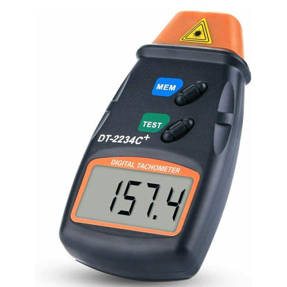 AGPtek Professional Digital Laser Photo Tachometer Non Contact RPM Tach Auto
