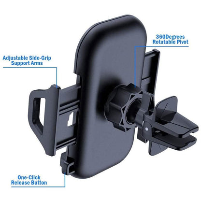 Air Vent Car Phone Mount Most Convenient Cell Phone Holder