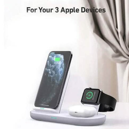 Aircore 3-in-1 Wireless Charging Station Stand