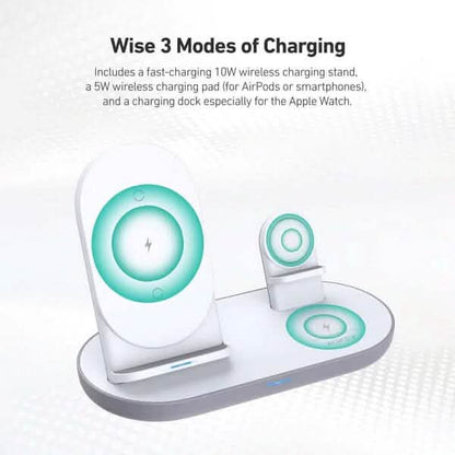 Aircore 3-in-1 Wireless Charging Station Stand