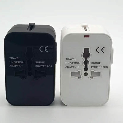 All-in-One Universal Travel Charger with Dual USB Charging Ports