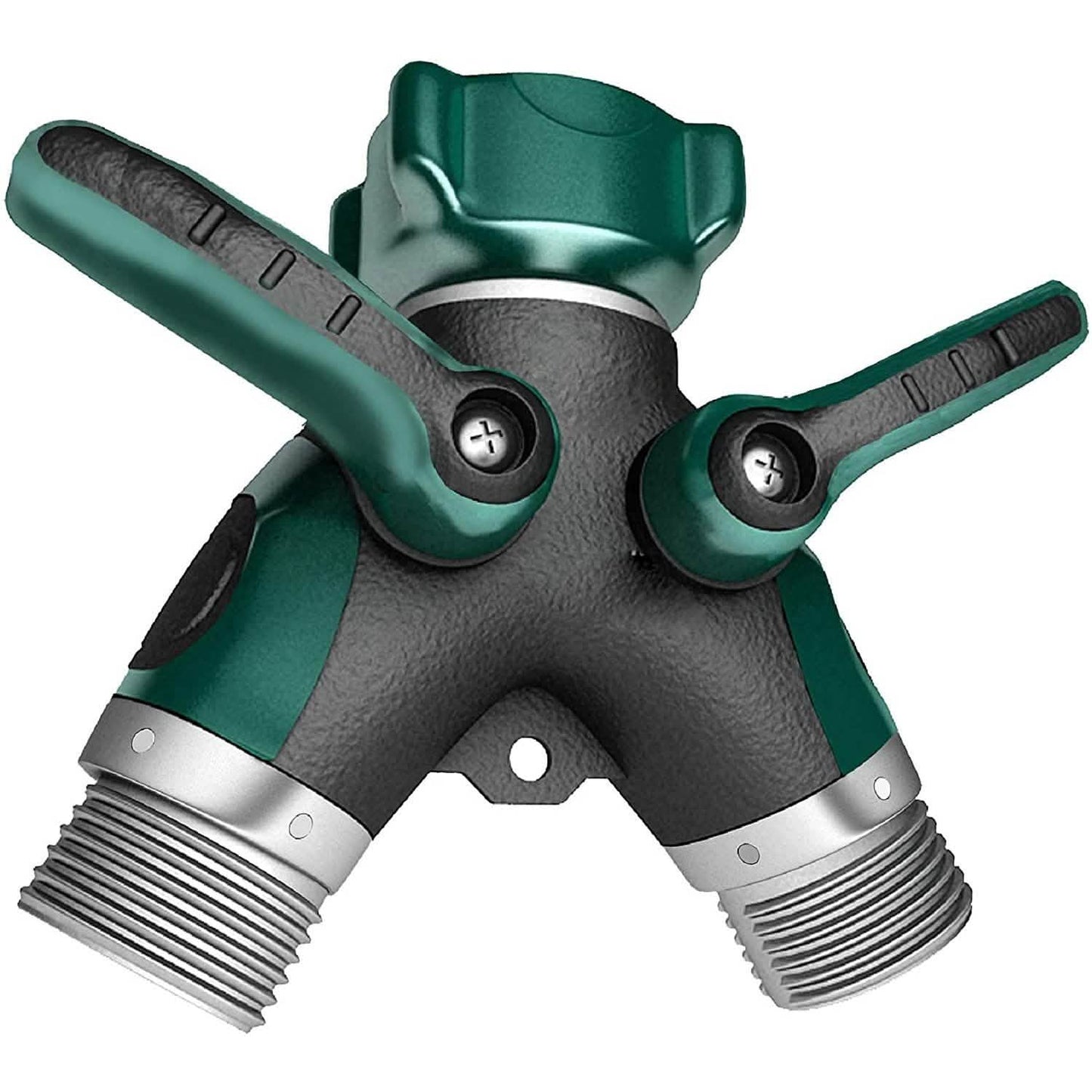 All Metal Body Garden Hose Splitter