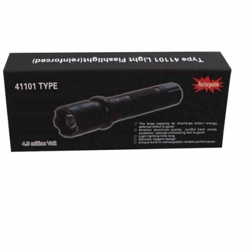 All Metal Stun Gun 4.9m Volt with LED Flashlight