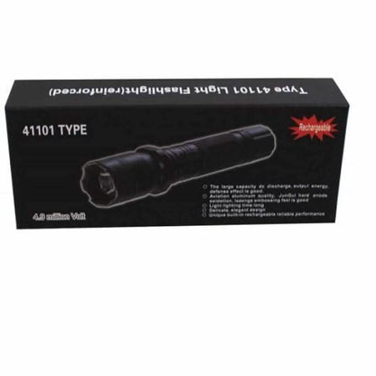 All Metal Stun Gun 4.9m Volt with LED Flashlight