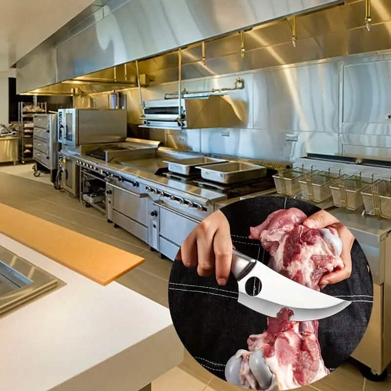 All-Steel Chef's Boning Butcher Knife