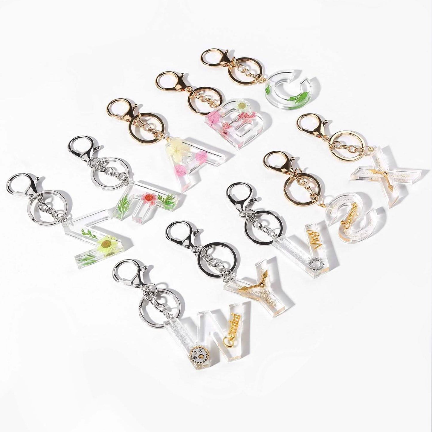 Alphabet Number Silicone Set DIY Casting Mold Jewelry Making Craft