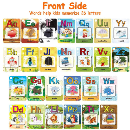 Alphabet Water Coloring Cards with 2 Magic Water Pens