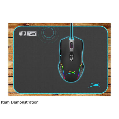 Altec Lansing - Glider Pro Gaming Mouse Pad - Black