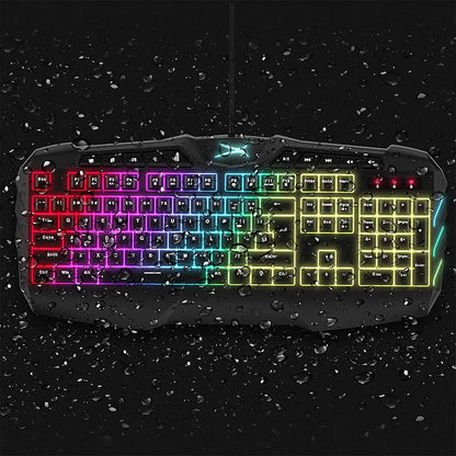 Altec Lansing - M180 Membrane RGB Gaming Keyboard - Multi-Color