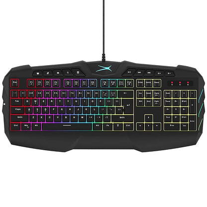 Altec Lansing - M180 Membrane RGB Gaming Keyboard - Multi-Color