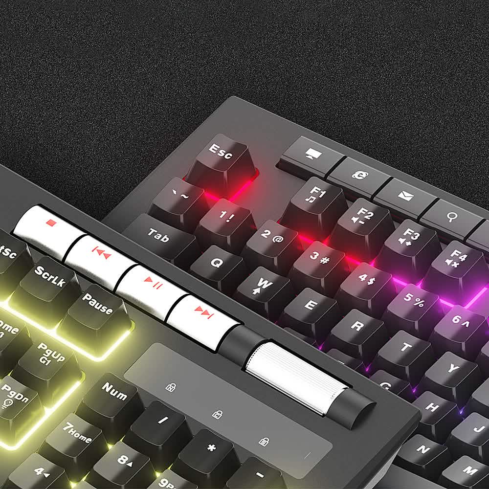 Altec Lansing-MS550 Semi-Mechanical E-Sports Grade RGB Gaming Keyboard