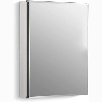 Aluminum Single Medicine Cabinet with Mirror Door