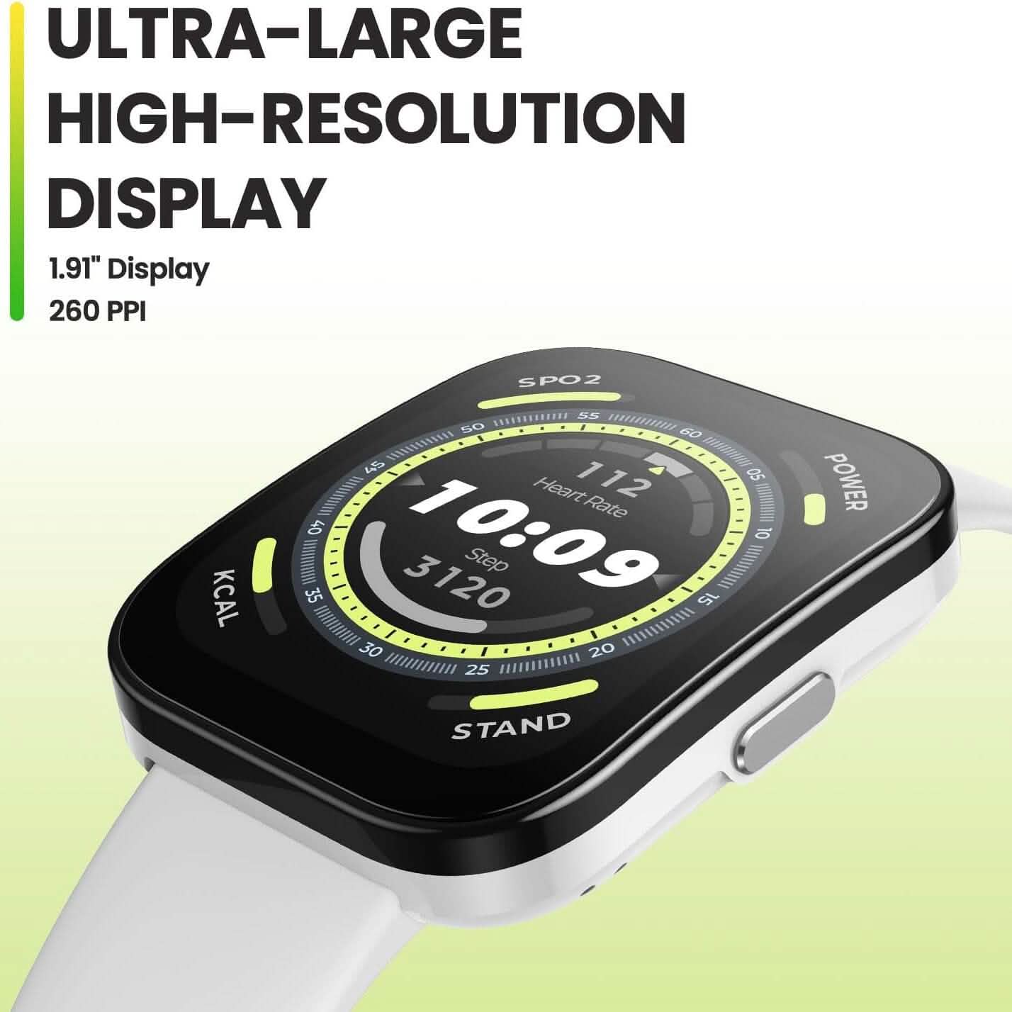 Amazfit Bip 5 Smart Watch with Ultra Large Screen, Bluetooth Calling and Alexa Built-in  (Refurbished)