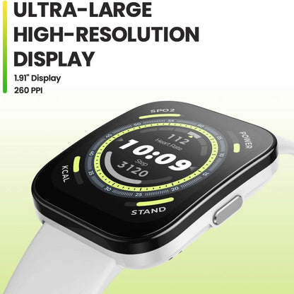 Amazfit Bip 5 Smart Watch with Ultra Large Screen, Bluetooth Calling and Alexa Built-in  (Refurbished)